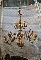Ljuskrona barockstil 1700-talet