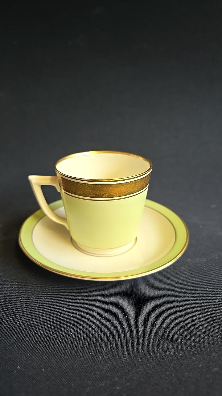 Royal Copenhagen Dagmar Kaffekopp och fat