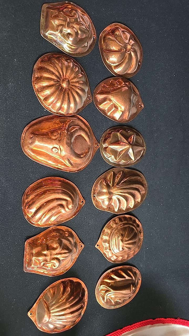 MANDELMUSSELFORMAR koppar