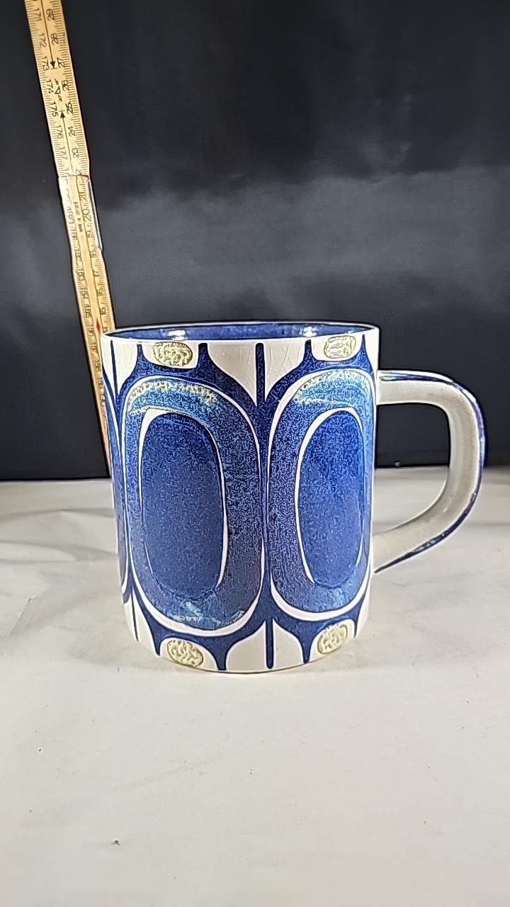 EXTRA LARGE mugg FAJANCE TENERA Royal Copenhagen 454-3113 Inge-Lise Koefoed 1st