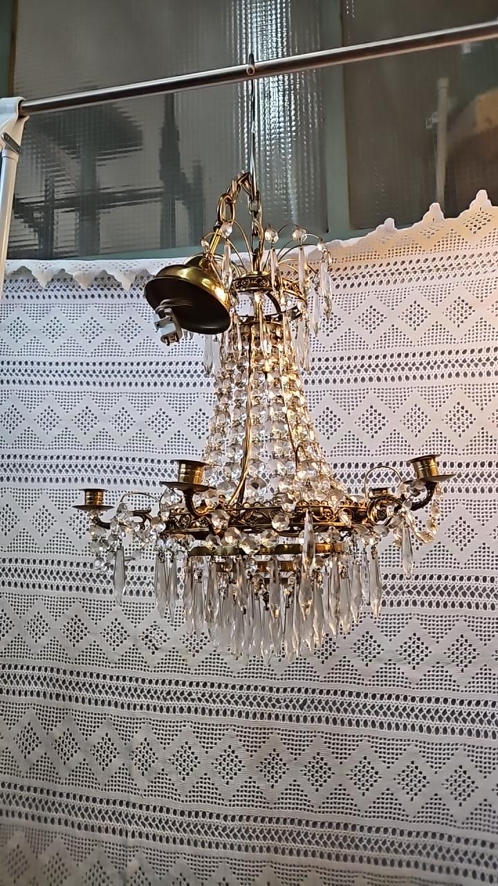 Elegant Kristallkrona