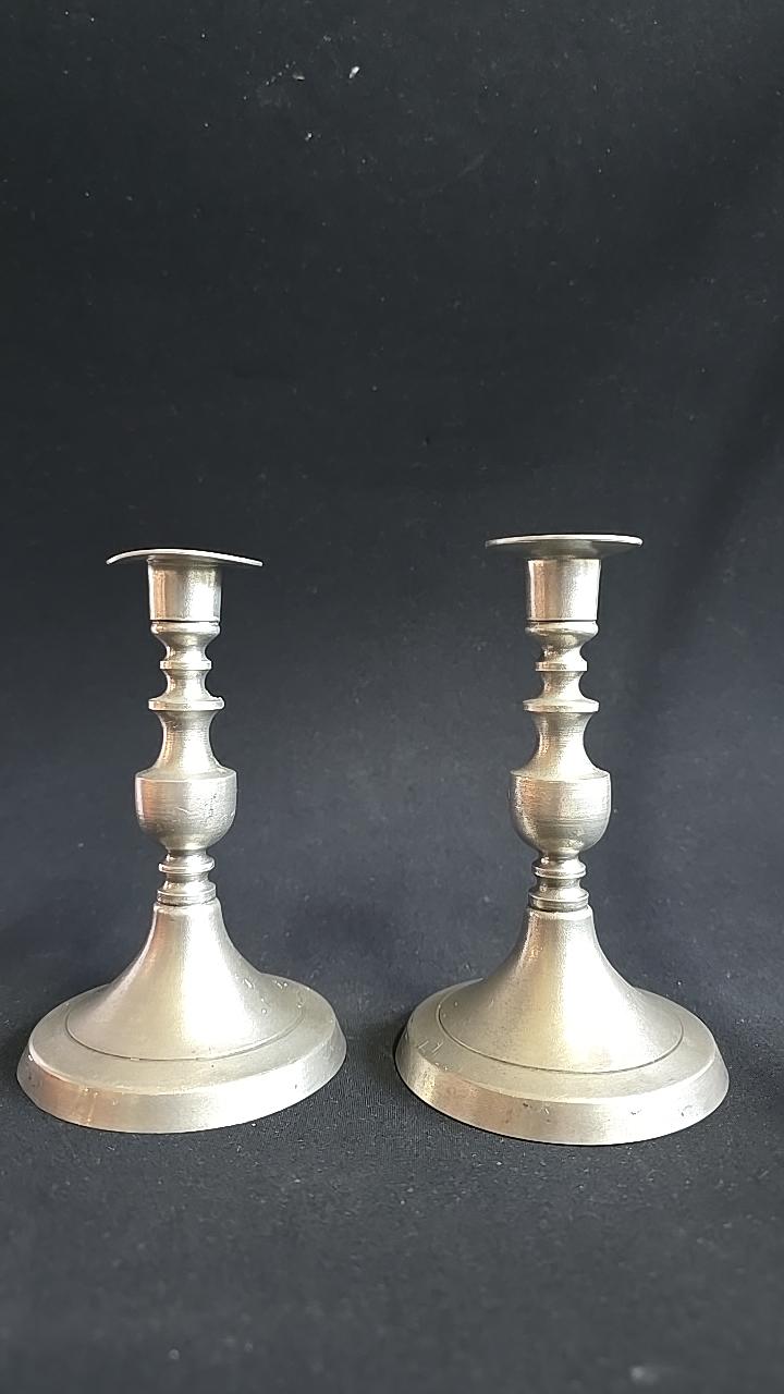 Ljusstakar, Tenn, Scandia tenn, höjd 15cm