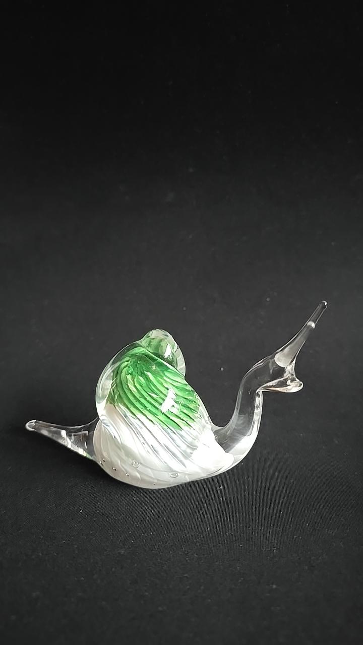 Gränna Glasbruk Snigel längd ca 14cm