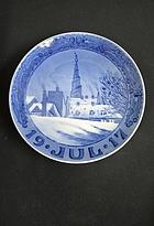 1917 Royal Copenhagen Christmas Plate
