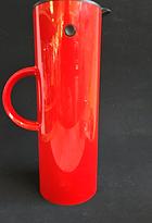 STELTON TERMOSKANNA, DESIGN ERIK MAGNUSSEN, DANMARK, Röd