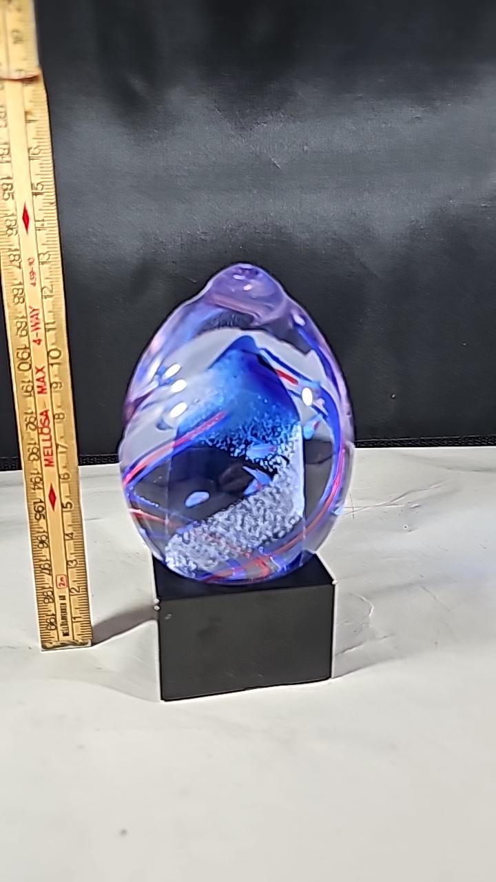 Glaskulptur i glas