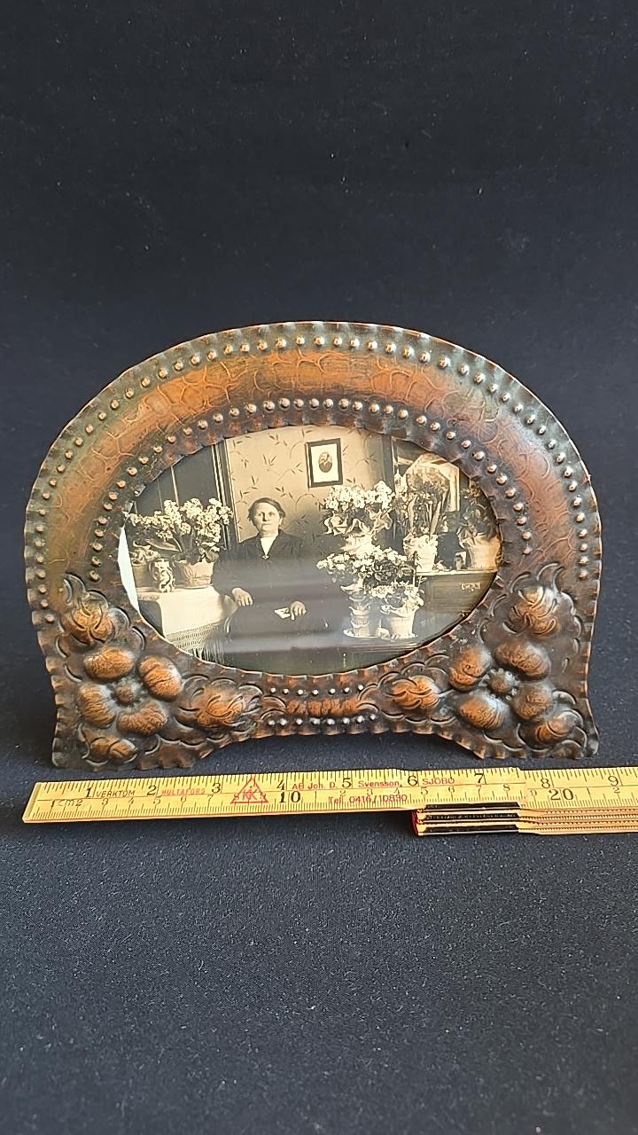 Gammal Antik ram koppar