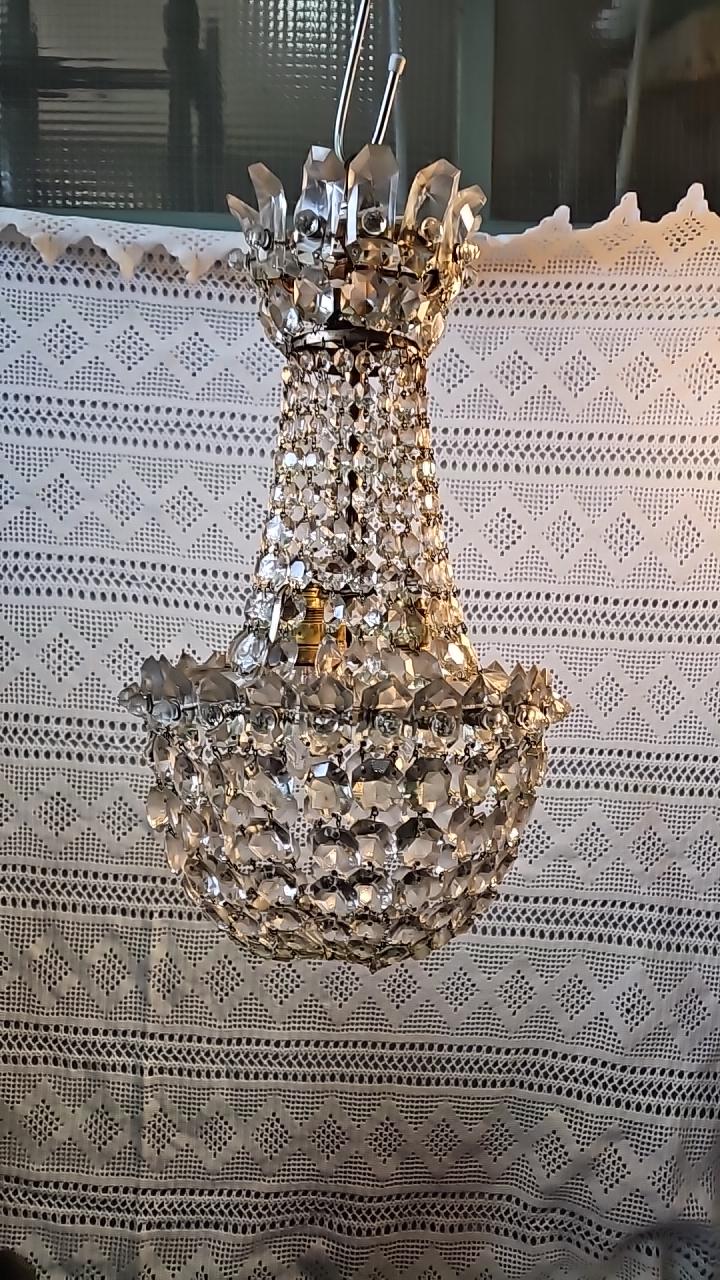 Kristallkrona med Prismor
