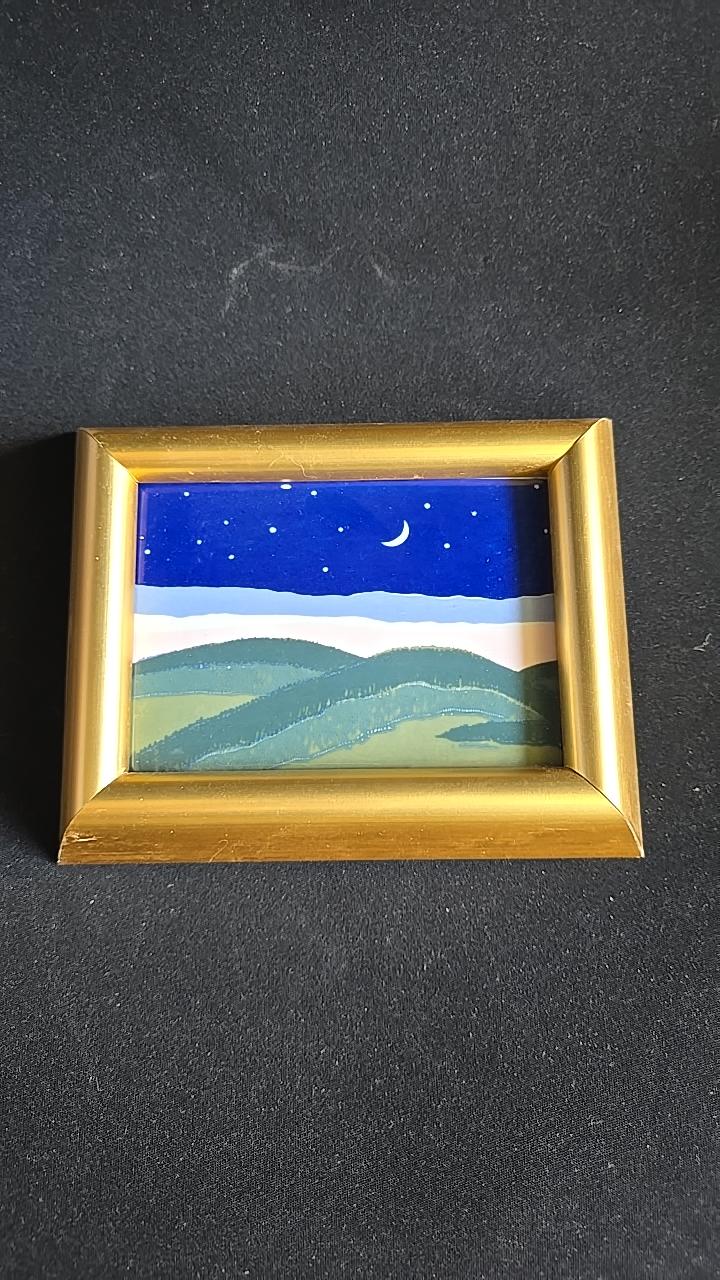 ANNE MARIE ØDEGAARD OG JAN HARR, porslinsbild, Porsgrund, Norge