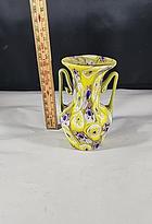 Fratelli Toso Murano Art Glass Vase