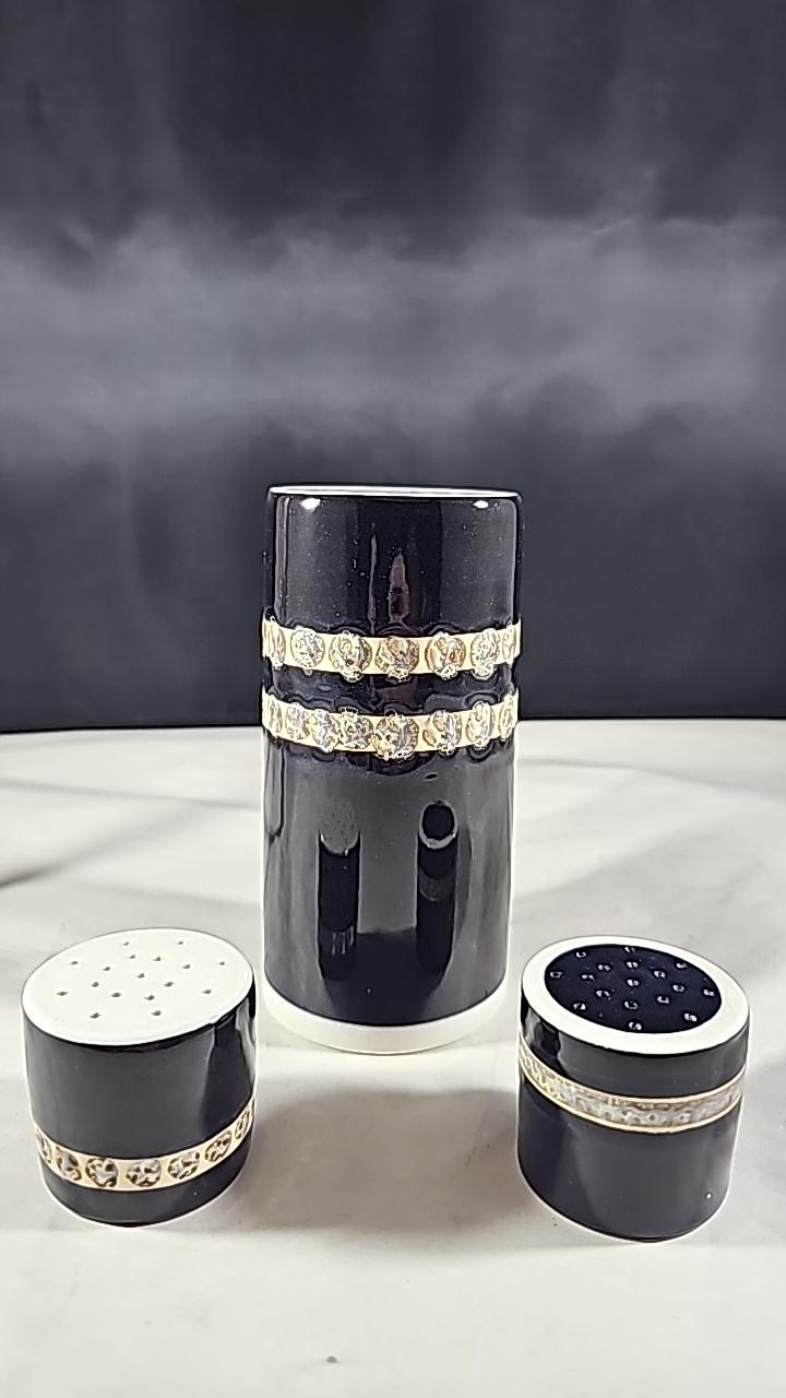 Aluminia Sockerströare, salt och pepparkar INGE-LISE KOEFOED