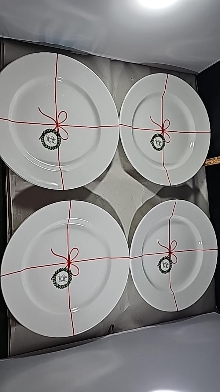 Gustavsberg - Julpaketet - 4 st Mat Tallrikar Margareta Hennix