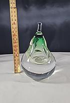 HANNE DREUTLER Konstglas, päron, Studio Åhus, Sverige