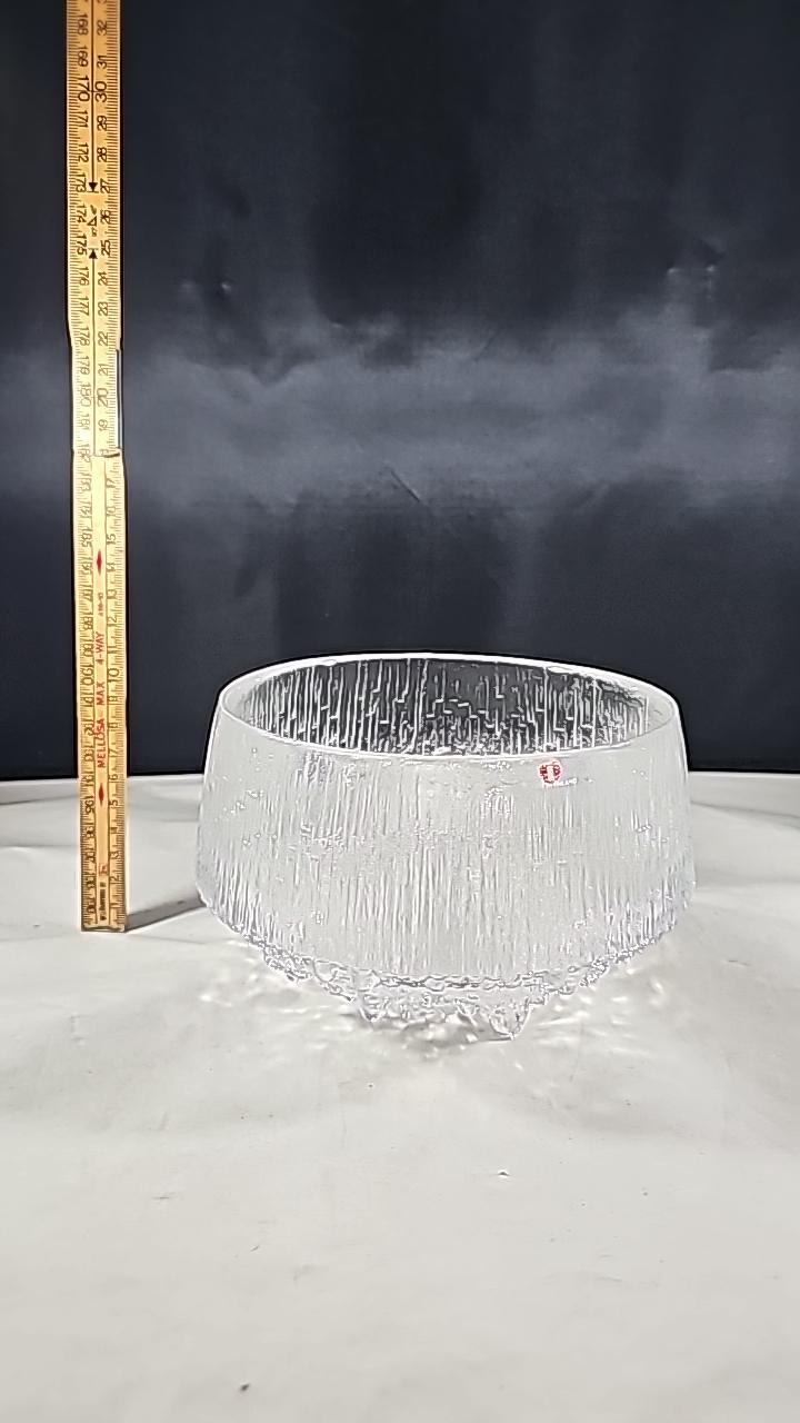 Skål, glas, 'Ultima Thule', Tapio Wirkkala, Iittala